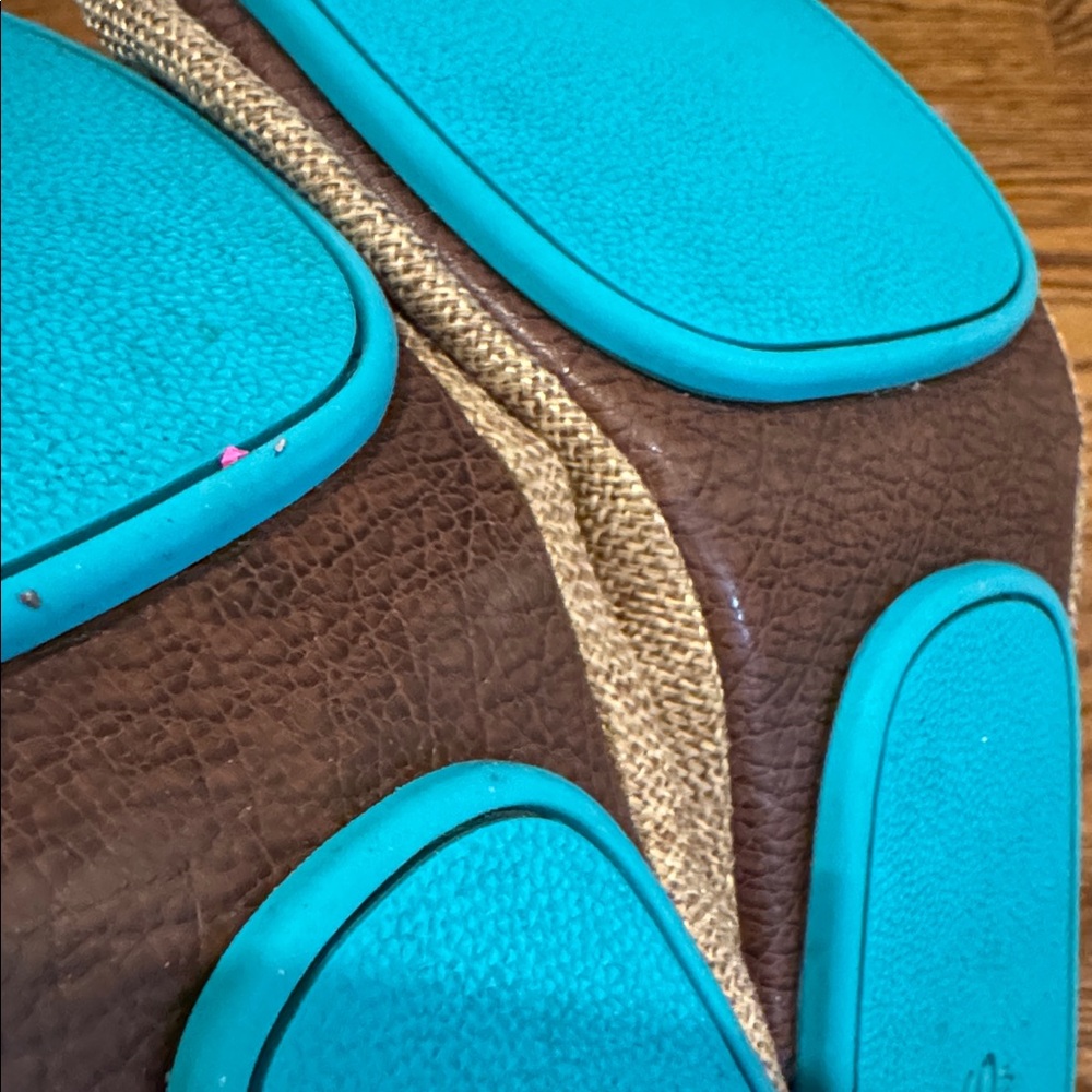Tieks Burlap Women's Tan Flats - Will be removed 5/8 - Picture 6 of 7